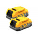 Аккумулятор Dewalt POWERSTACK, Li-Ion, 18 В, 1.7 Ач, 2 шт DCBP034E2