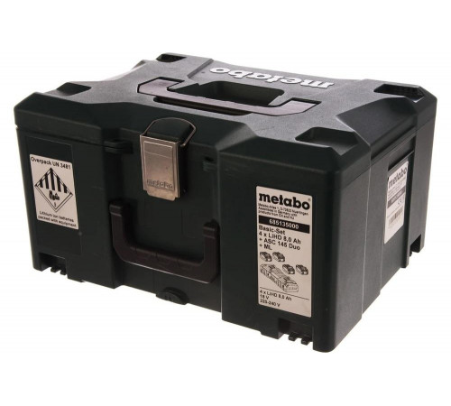 Набор Basic-Set (4 аккумулятора LiHD, 18 В, 8,0 Ач+2 зарядных устройства ASC Ultra+Metaloc) Metabo 685135000 Набор Basic-Set (4 аккумулятора LiHD, 18 В, 8,0 Ач+2 зарядных устройства ASC Ultra+Metaloc) Metabo 685135000