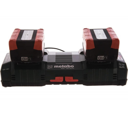 Набор Basic-Set (4 аккумулятора LiHD, 18 В, 8,0 Ач+2 зарядных устройства ASC Ultra+Metaloc) Metabo 685135000 Набор Basic-Set (4 аккумулятора LiHD, 18 В, 8,0 Ач+2 зарядных устройства ASC Ultra+Metaloc) Metabo 685135000