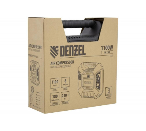 Denzel DL1100: мощный воздушный компрессор для профессионалов Denzel DL1100: мощный воздушный компрессор для профессионалов