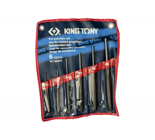 Набор выколоток, 6 предметов KING TONY 1006PR