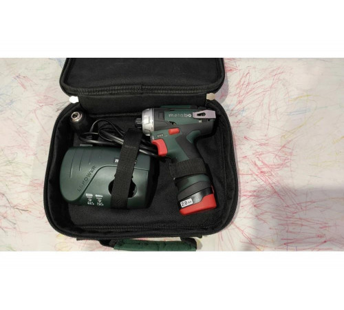 Дрель аккумуляторная METABO POWERMAXX BS x1 600079500 Дрель аккумуляторная METABO POWERMAXX BS x1 600079500