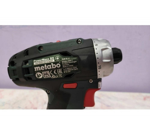 Дрель аккумуляторная METABO POWERMAXX BS x1 600079500 Дрель аккумуляторная METABO POWERMAXX BS x1 600079500