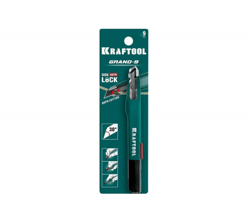 Нож для точного реза KRAFTOOL Grand-9 9 мм 09192 Нож для точного реза KRAFTOOL Grand-9 9 мм 09192
