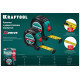 KRAFTOOL 3 м х 19 мм, ударостойкий обрезиненный корпус, рулетка X-Drive 34122-03-19_z02