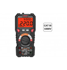 Цифровой мультиметр iCartool CATIII 1000V, СATIV 600V, TrueRMS, AC/DC  IC-M118A