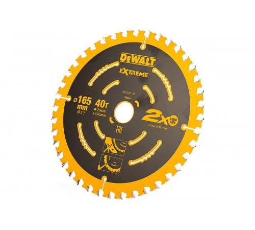 Диск пильный (165х20 мм) DEWALT DT 10301