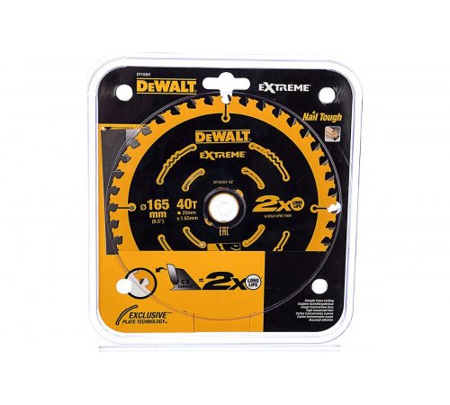 Диск пильный (165х20 мм) DEWALT DT 10301