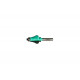 Фреза фигурная с подшипником DxHxL 25x30x74 мм, хв-к 8 мм Sturm RB15-083025