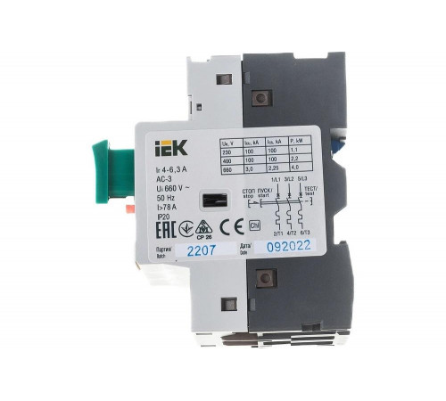 IEK ПРК 32-6.3: надежная защита двигателя IEK ПРК 32-6.3: надежная защита двигателя