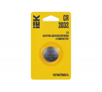 Дисковая литиевая батарейка IEK cr2032 ABT-CR2032-OP-L01