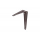 STAYER 250х300 мм, толщина 1 мм, коричневый, уголок-кронштейн 37405-3
