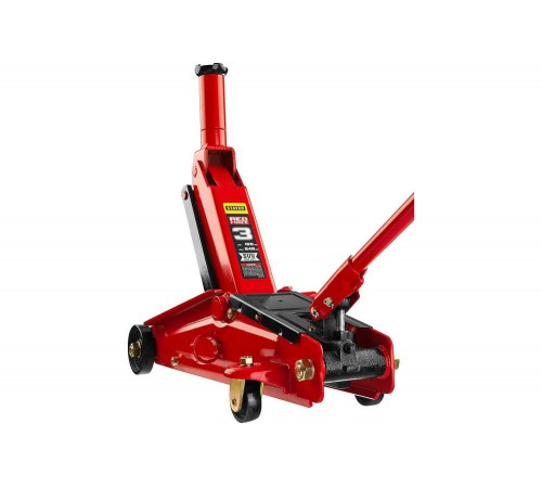 STAYER 3т, 155-545 мм, домкрат гидравлический подкатной RED FORCE 43157-3 STAYER 3т, 155-545 мм, домкрат гидравлический подкатной RED FORCE 43157-3