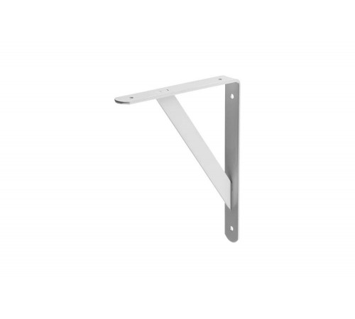 STAYER 400х280х30х4 мм, белый, уголок-кронштейн, усиленный 37423-1 STAYER 400х280х30х4 мм, белый, уголок-кронштейн, усиленный 37423-1