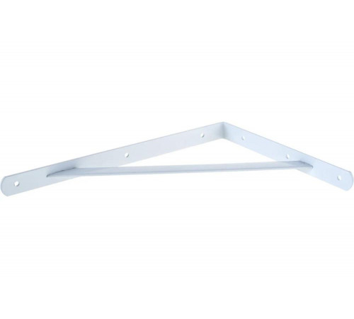STAYER 400х280х30х4 мм, белый, уголок-кронштейн, усиленный 37423-1 STAYER 400х280х30х4 мм, белый, уголок-кронштейн, усиленный 37423-1