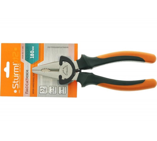 Плоскогубцы Sturm Professional 0.27, 237мм, 83мм, 22мм, Арт. 1020-01-1-180