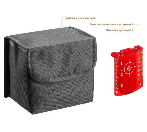 KRAFTOOL линейный лазерный нивелир с держателем LL3D 2 34640-2 Professional KRAFTOOL линейный лазерный нивелир с держателем LL3D 2 34640-2 Professional