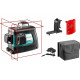 KRAFTOOL линейный лазерный нивелир с держателем LL3D 2 34640-2 Professional