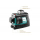 KRAFTOOL линейный лазерный нивелир с держателем LL3D 2 34640-2 Professional