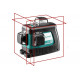 KRAFTOOL линейный лазерный нивелир с держателем LL3D 2 34640-2 Professional