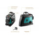 KRAFTOOL линейный лазерный нивелир с держателем LL3D 2 34640-2 Professional