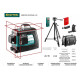 KRAFTOOL линейный лазерный нивелир с держателем LL3D 2 34640-2 Professional