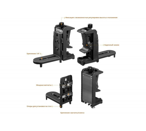 KRAFTOOL линейный лазерный нивелир с держателем LL3D 2 34640-2 Professional KRAFTOOL линейный лазерный нивелир с держателем LL3D 2 34640-2 Professional