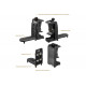 KRAFTOOL линейный лазерный нивелир с держателем LL3D 2 34640-2 Professional