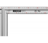 Жесткий столярный угольник ЗУБР 250 мм 34392-25