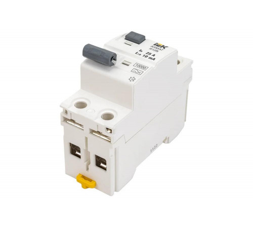 Выключатель дифференциального тока IEK ARMAT R10N 2P 25А 10мА тип A AR-R10N-2-025A010 Выключатель дифференциального тока IEK ARMAT R10N 2P 25А 10мА тип A AR-R10N-2-025A010