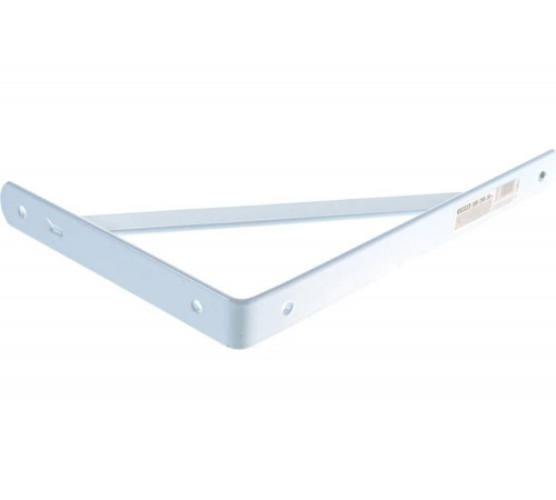 STAYER 300х200х30х4 мм, белый, уголок-кронштейн, усиленный 37422-1 STAYER 300х200х30х4 мм, белый, уголок-кронштейн, усиленный 37422-1