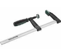 F-струбцина KRAFTOOL DIN 5117, двухкомпонентная ручка, 80x300мм 32011-080-300
