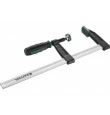 F-струбцина KRAFTOOL DIN 5117, двухкомпонентная ручка, 80x300мм 32011-080-300