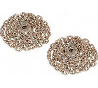 Цепь с крюком NORDBERG BAS-CHAIN3 L=3.5 м 2 шт BAS-CHAIN3-SET