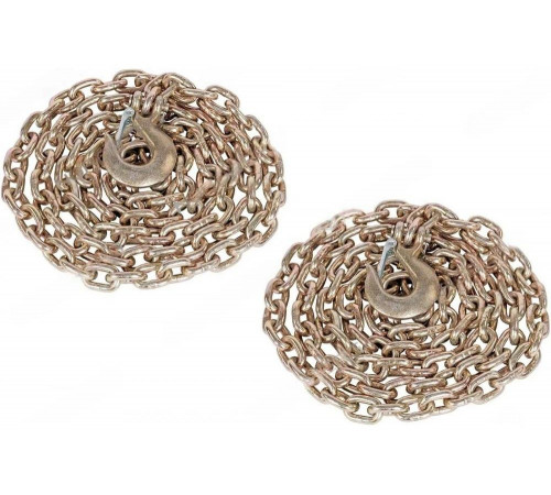 Цепь с крюком NORDBERG BAS-CHAIN3 L=3.5 м 2 шт BAS-CHAIN3-SET Цепь с крюком NORDBERG BAS-CHAIN3 L=3.5 м 2 шт BAS-CHAIN3-SET