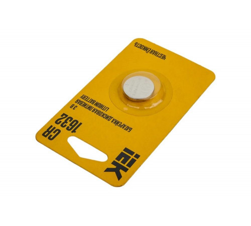 Дисковая литиевая батарейка IEK cr1632 ABT-CR1632-OP-L01 Дисковая литиевая батарейка IEK cr1632 ABT-CR1632-OP-L01