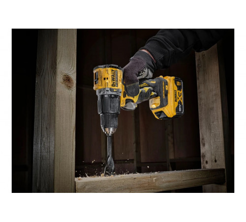 Аккумуляторная ударная дрель-шуруповерт Dewalt DCD100YNT, 18 В, 1650 об/мин, 28050 уд/мин, без АКБ и ЗУ, в кейсе TSTAK DCD100YNT-XJ