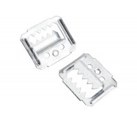 Усиленный крепеж для вагонки ЗУБР Кляймер-У2 с саморезами, 6 мм, 50 шт. 30755-06