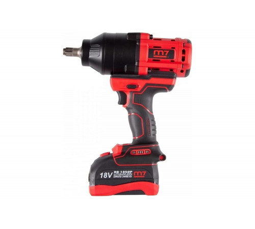 Гайковерт аккумуляторный ударный 1/2", 1700 Нм, 18 В, кейс MIGHTY SEVEN DW-402A Гайковерт аккумуляторный ударный 1/2", 1700 Нм, 18 В, кейс MIGHTY SEVEN DW-402A