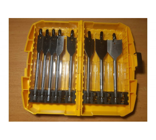 Набор сверл перьев 12-32 мм, 8 шт. DEWALT DT4842