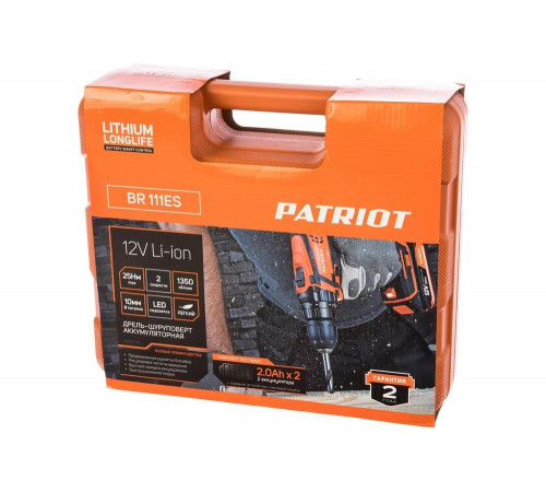 Аккумуляторная дрель-шуруповерт Patriot BR 111ES