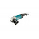 Угловая шлифовальная машина Makita 230 мм, 2800 Вт, 6600 об., AFT, поворот. рукоятка, плавн. пуск, антивибр., поддержка об., расцепляющая муфта, тормоз дв., 6.3 кг GA9070X1