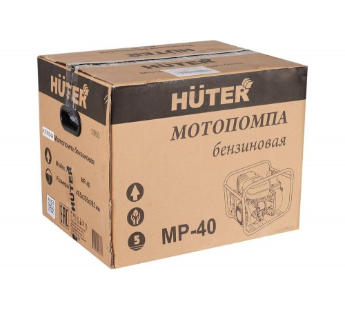 Мотопомпа HUTER MP-40 Мотопомпа HUTER MP-40
