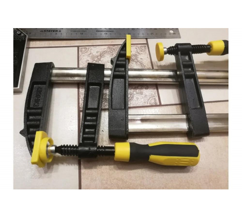 STAYER F 1000х120 мм, струбцина 32095-120-1000 STAYER F 1000х120 мм, струбцина 32095-120-1000