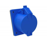 Встраиваемая розетка IEK ССИ-423 32А-6ч/200-250В 2Р+PЕ IP44 MAGNUM PSN41-032-3