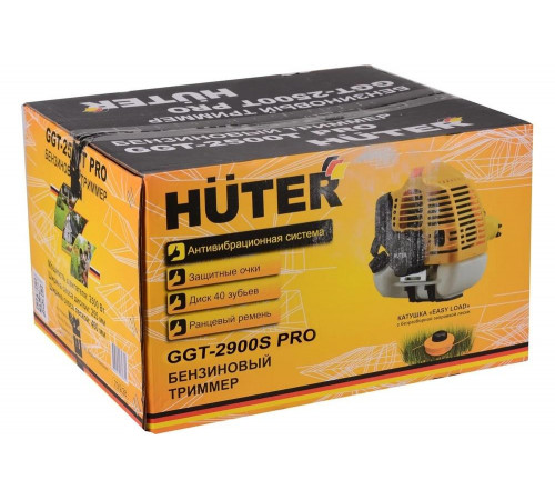 Триммер бензиновый HUTER GGT-2900S PRO (с антивибрационной системой) Триммер бензиновый HUTER GGT-2900S PRO (с антивибрационной системой)