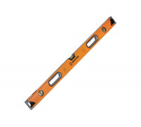 Алюминиевый усиленный уровень Вихрь 1000 мм, 3 глазка 1 зеркальный, двухкомпонентные рукоятки 73/11/4/12