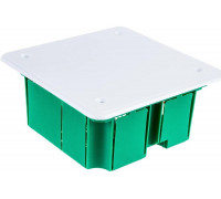 Распаечная коробка IEK 92x92x45, КМ41021, металлические лапки, с крышкой, ИЭК UKG11-092-092-040-M
