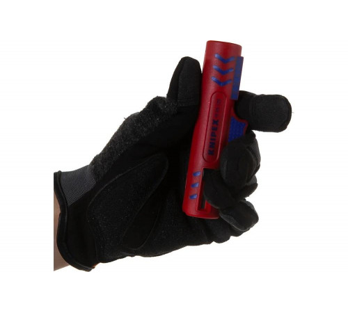 Универсальный инструмент для удаления оболочки KNIPEX KN-1685125SB Универсальный инструмент для удаления оболочки KNIPEX KN-1685125SB