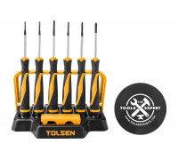 Набор прецизионных отверток TOLSEN GRIPro 8 предметов TT20193